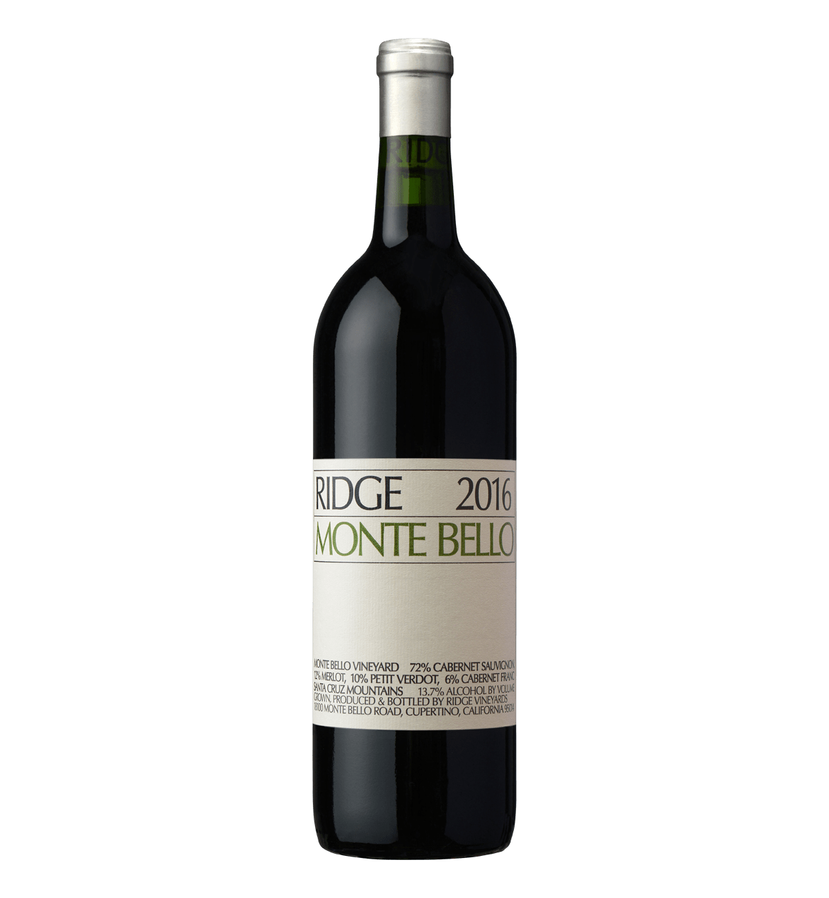 Ridge Vineyards Monte Bello 2016 Magnum