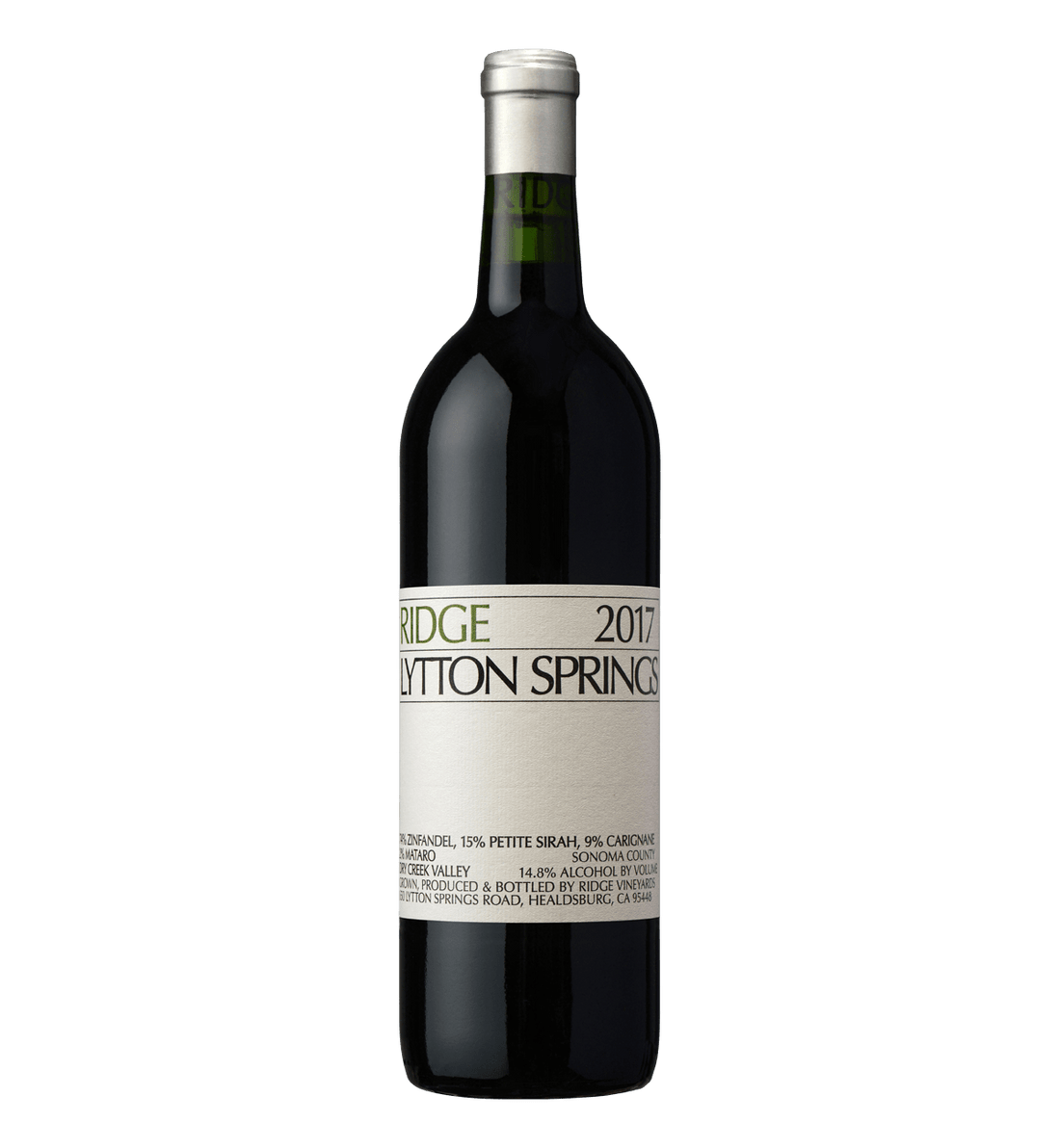 Ridge Vineyards Lytton Springs 2017 300CL