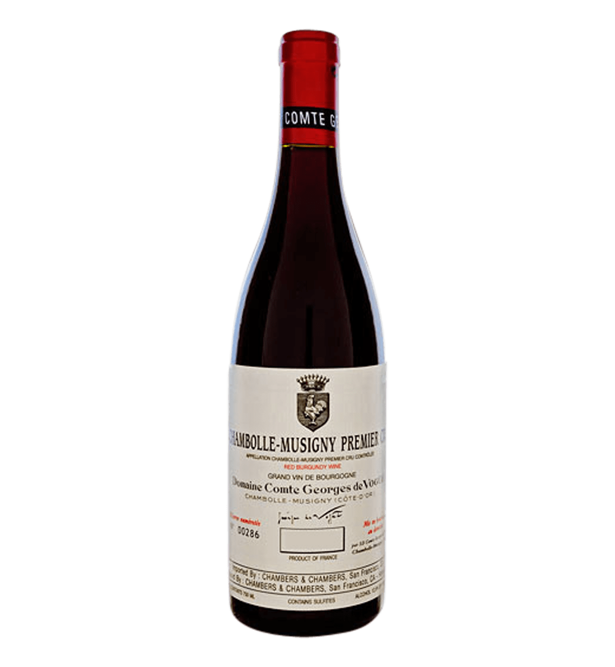 Comte de Vogue Chambolle Musigny 1er Cru 2009
