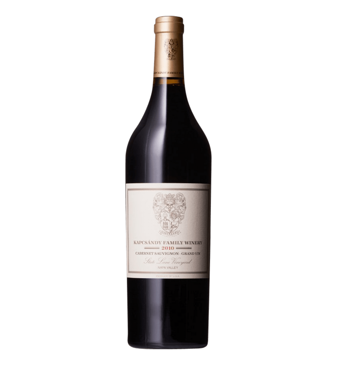 Kapcsándy Cabernet Sauvignon Grand Vin 2010