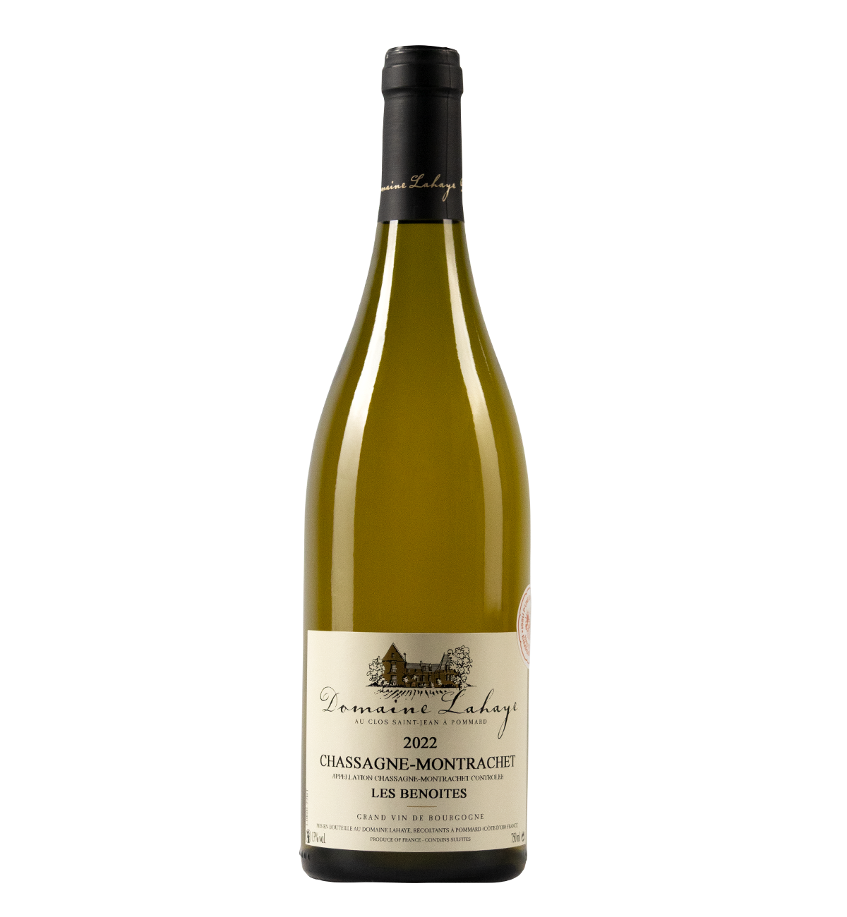 Domaine Dominique Lahaye Chassagne Montrachet les Benoites Blanc 2022