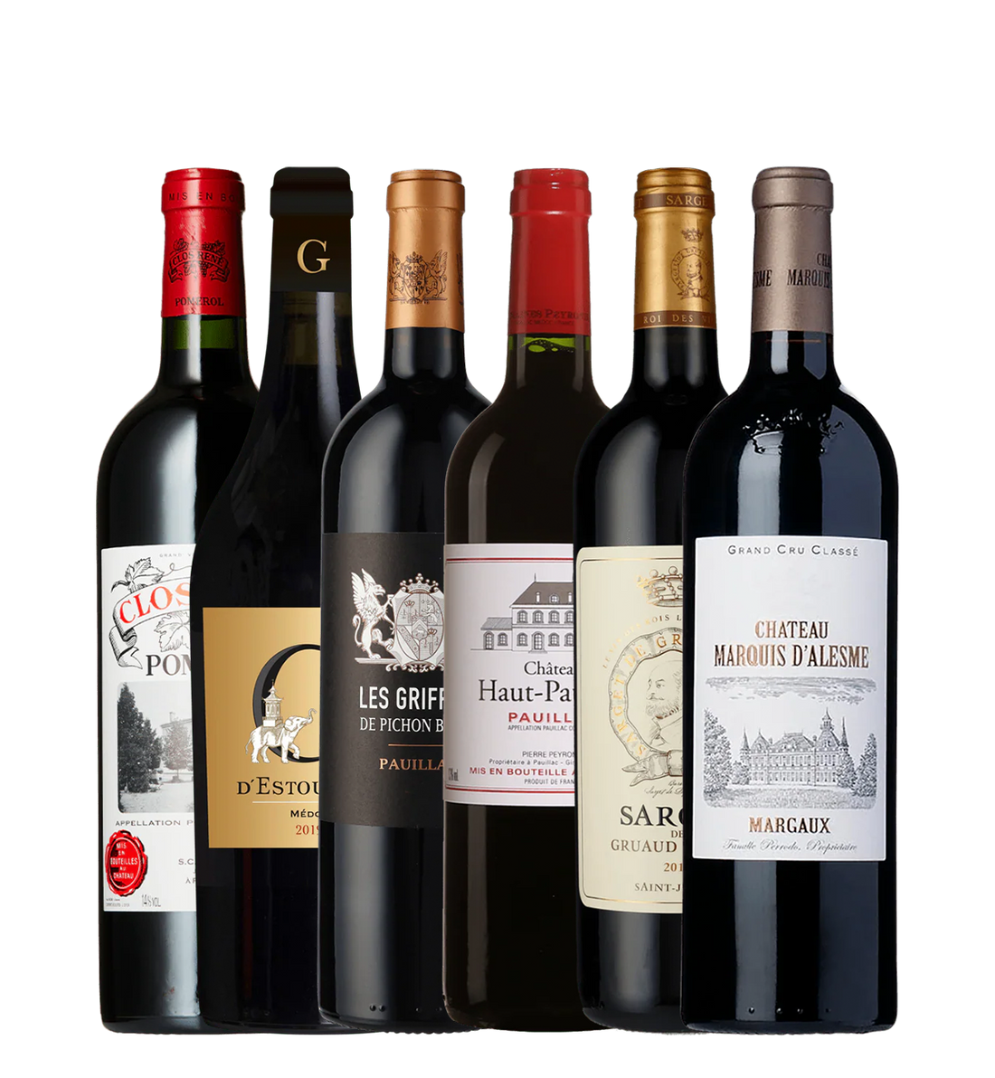 Bordeaux Kassen – 6 flasker