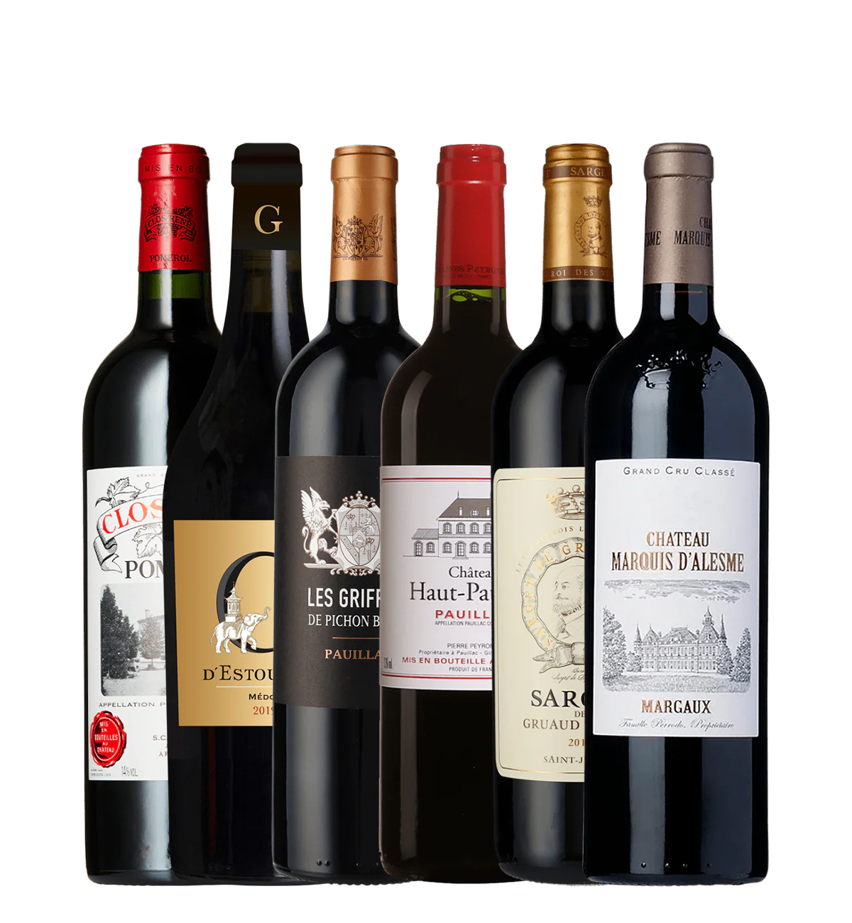 Bordeaux Kassen – 6 flasker