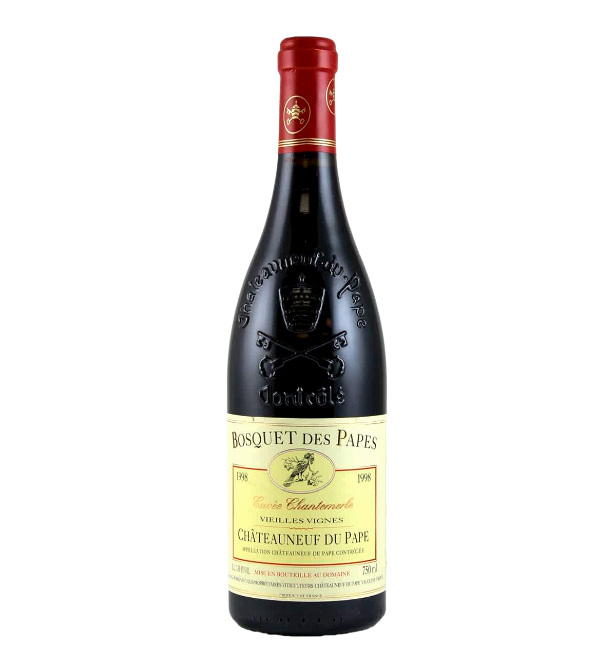 Bosquet Des Papes Chante Le Merle Vieilles Vignes Châteauneuf-Du-Pape 1998 - magnum