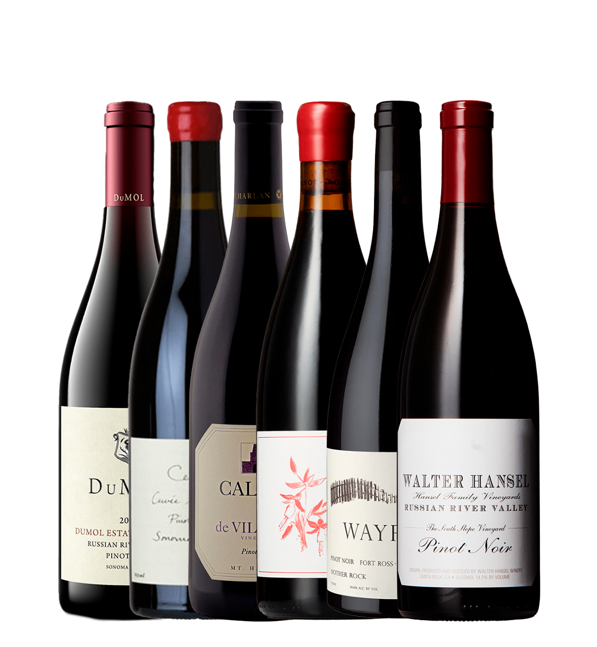 Californisk Pinot Noir Premium Kassen – 6 flasker