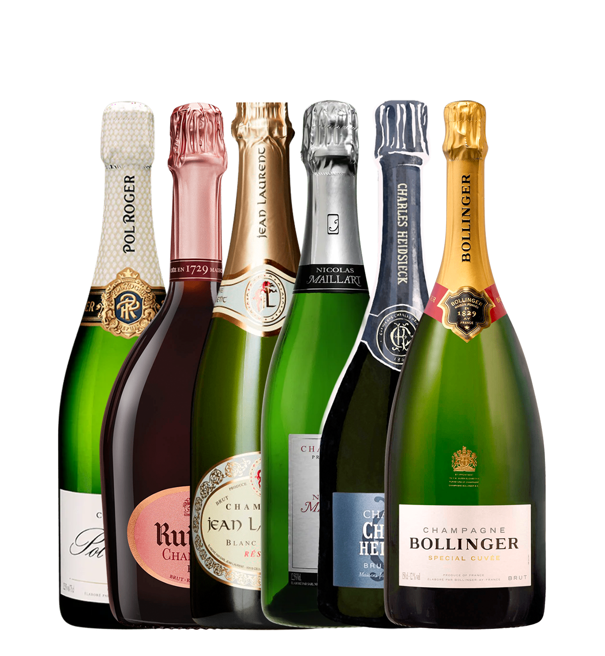 Champagne Kassen – 6 flasker