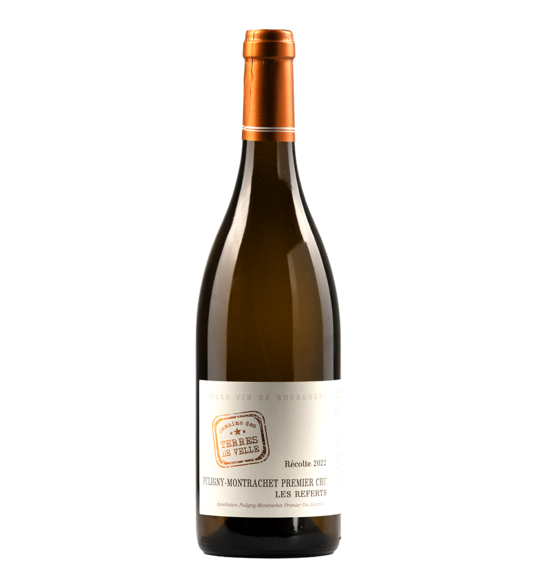 Domaine des Terres de Velle Puligny-Montrachet Premier Cru Les Referts Blanc 2022