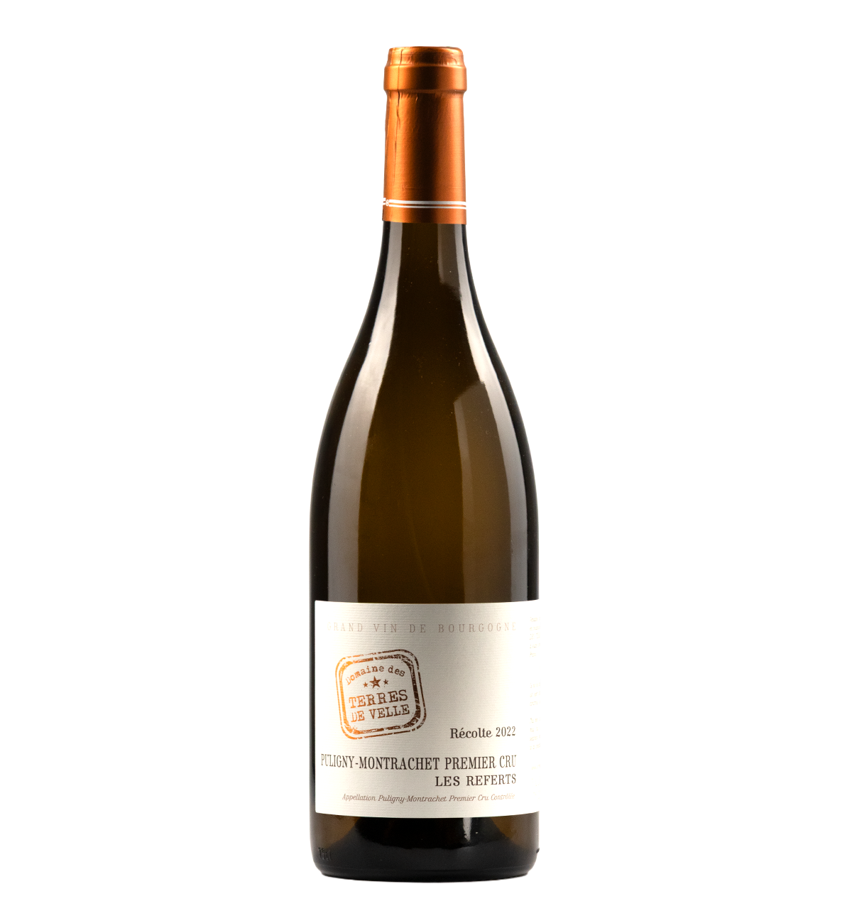 Domaine des Terres de Velle Puligny-Montrachet Premier Cru Les Referts Blanc 2022