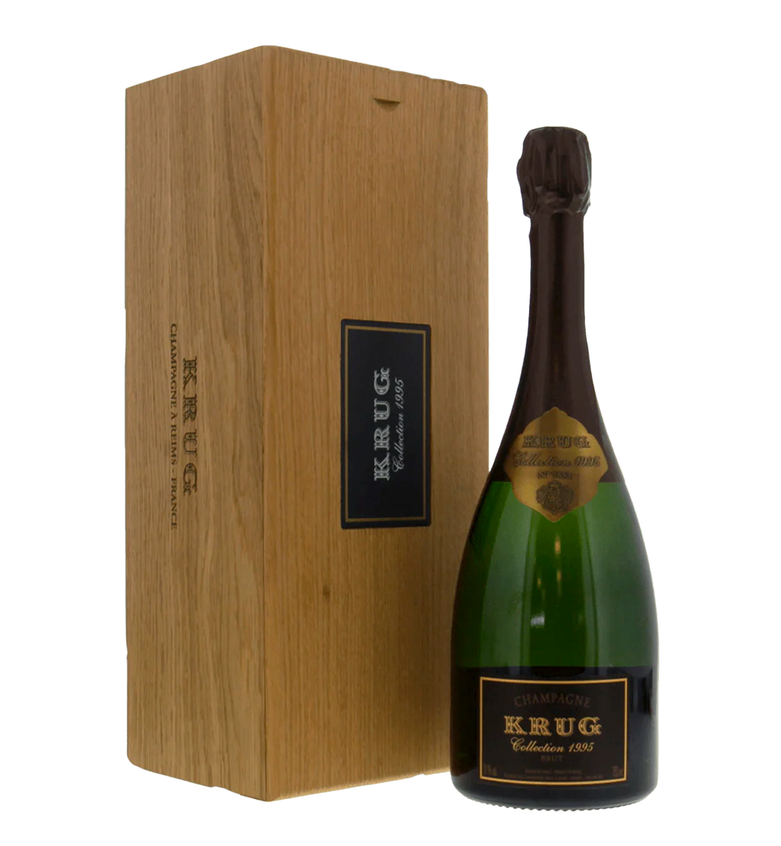 Krug Brut 1995 magnum - gaveæske