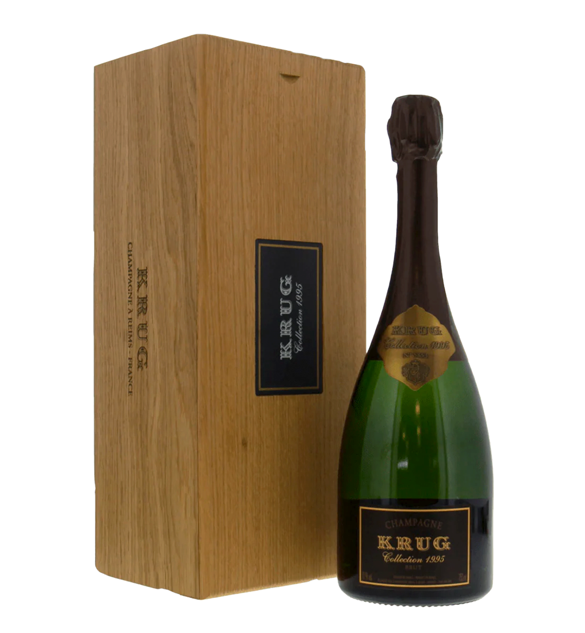 Krug Brut 1995 magnum - gaveæske