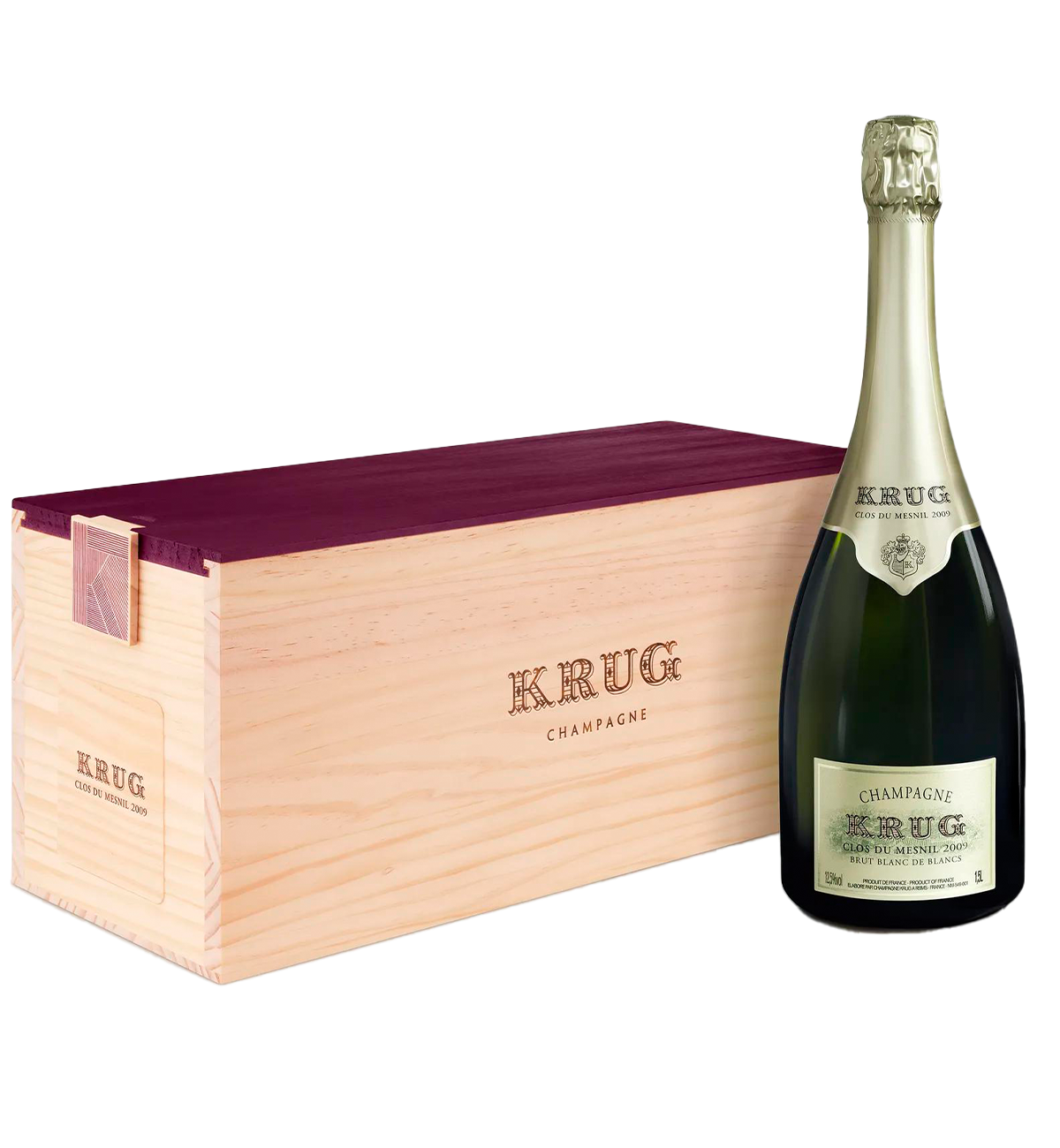 Krug Clos Du Mesnil 2009 Gaveæske