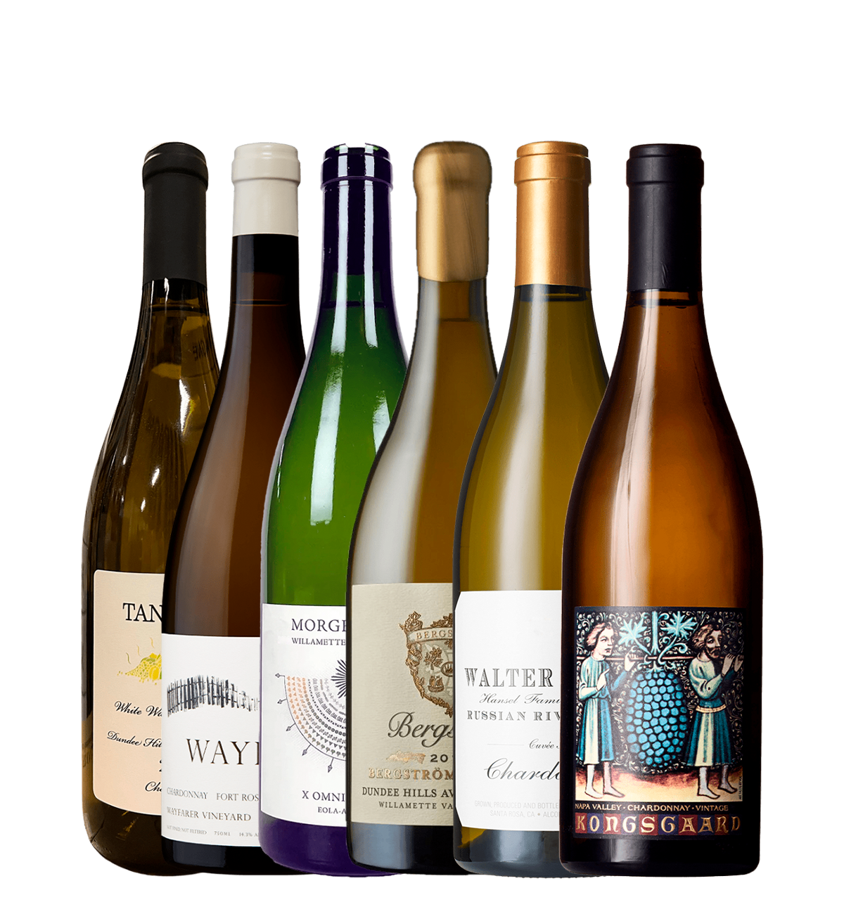 Oregon vs. Californien Chardonnay Premium Battle Kassen – 6 flasker
