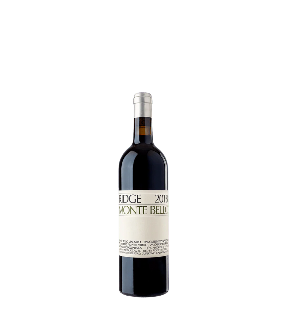 Ridge Vineyards Monte Bello 2018 37,5CL
