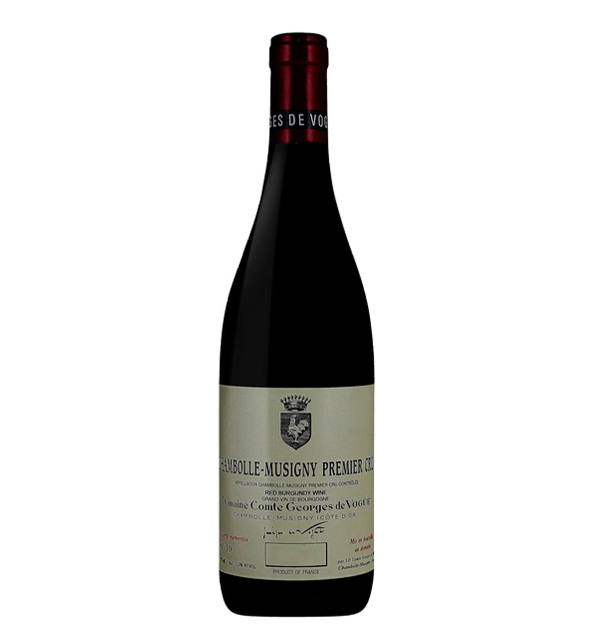 Comte de Vogue Chambolle Musigny 1er Cru 2012 0,75