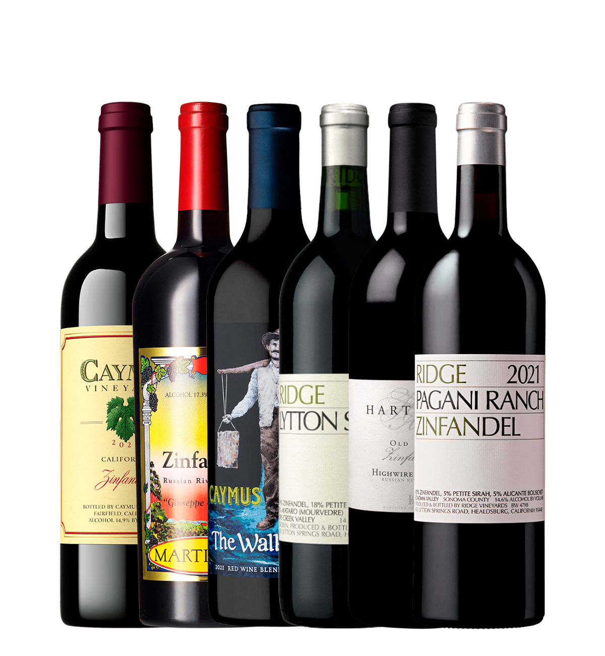 Zinfandel Premium Kassen – 6 flasker