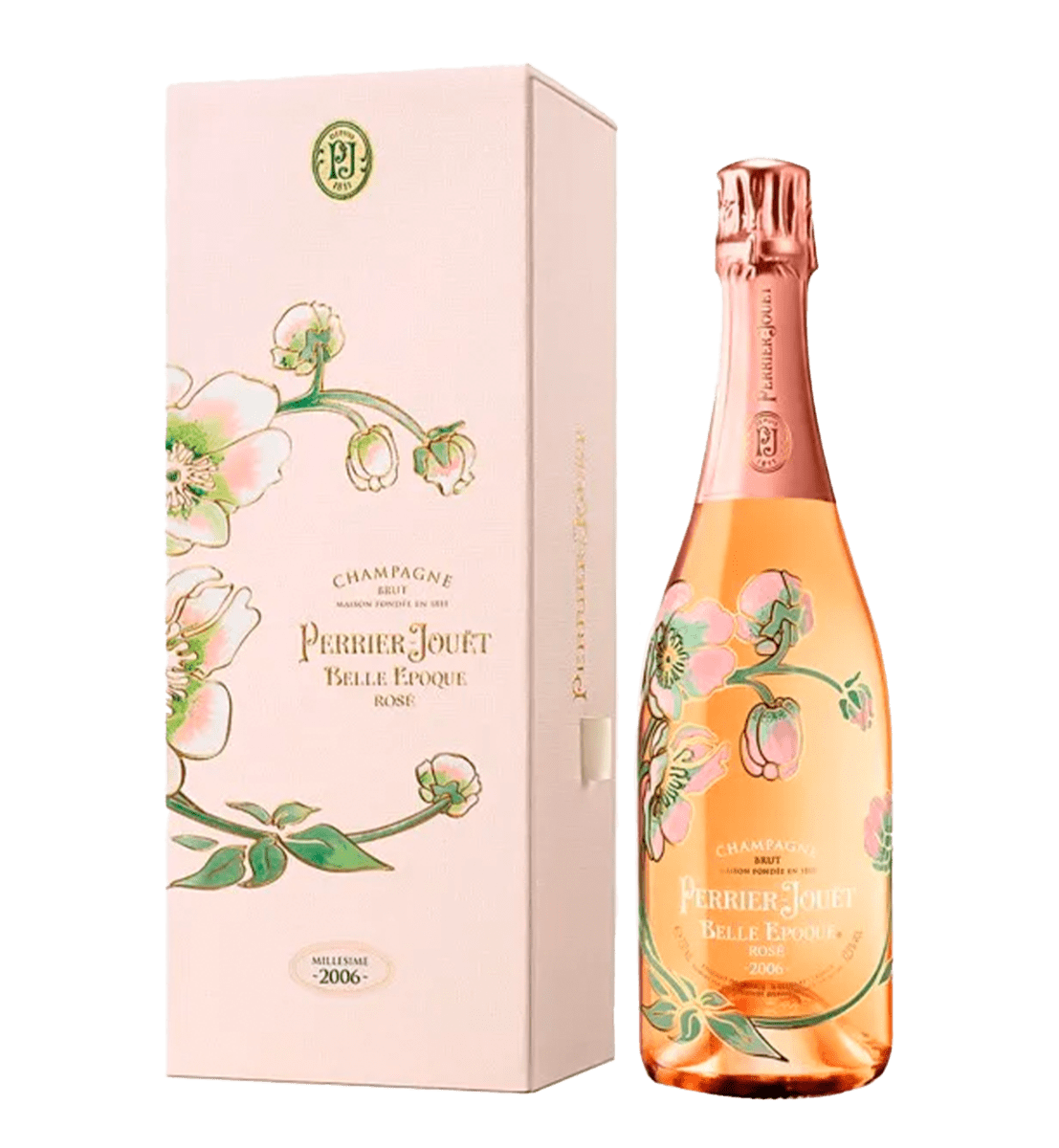 Perrier-Jouët Belle Epoque Rosé 2006 Gaveæske – FineWines