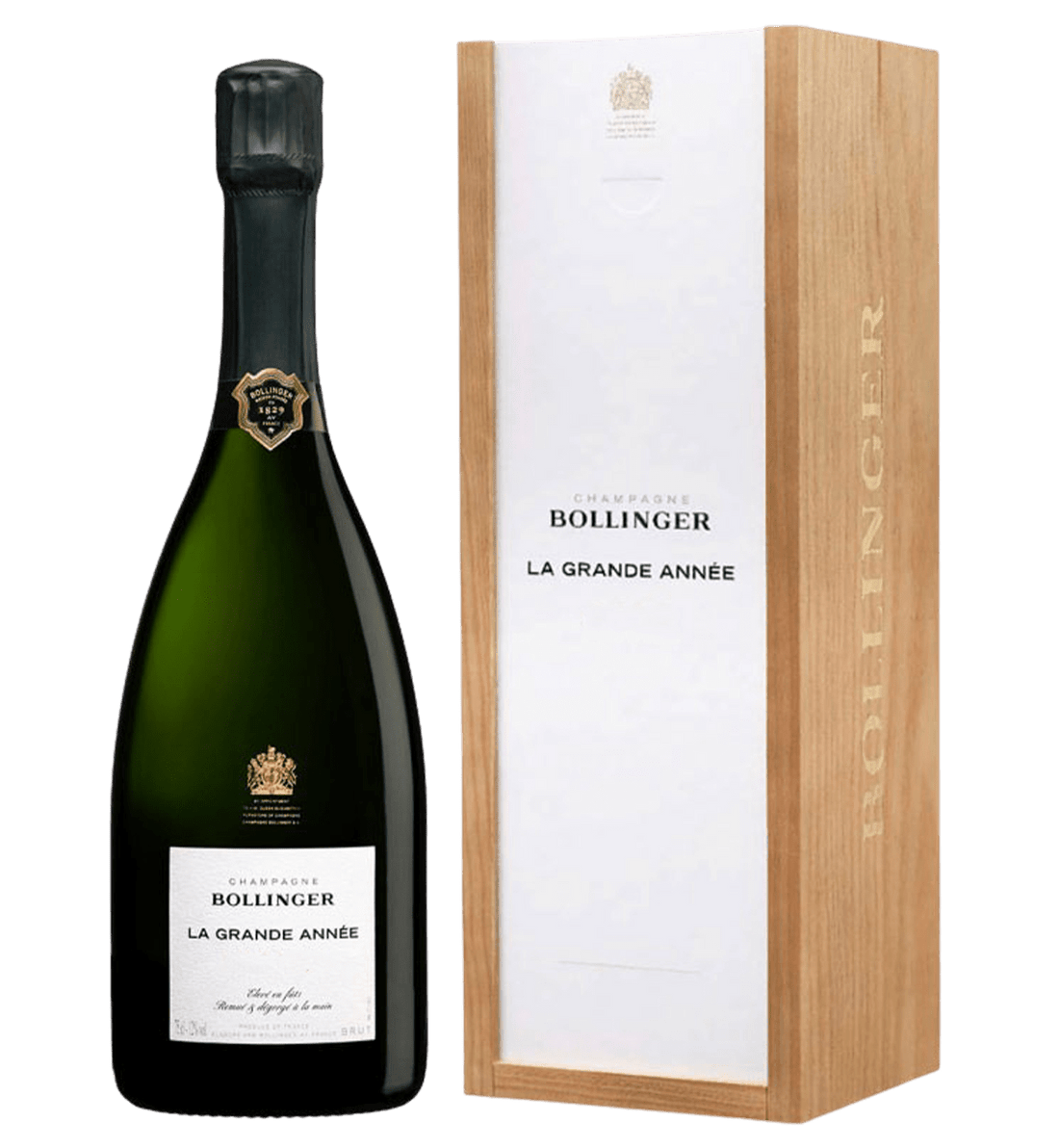 Bollinger La Grande Année Brut Champagne 2008 - gaveæske