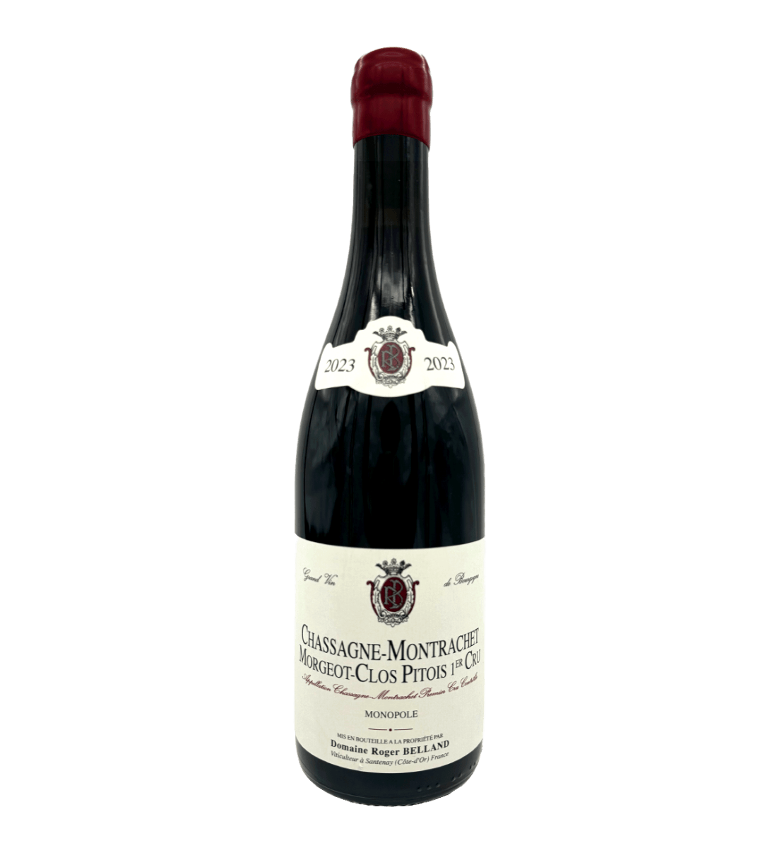Roger Belland Chassagne Mchet Morgeot Clos Pitois 1er Cru Rouge 2023
