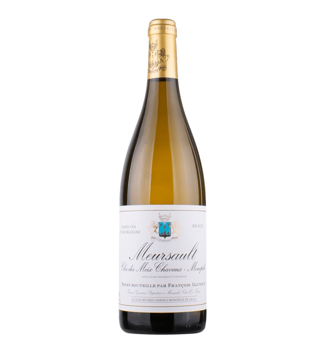 Domaine Francois Gaunoux Meursault Clos des Meix Chavaux Monopole 2022
