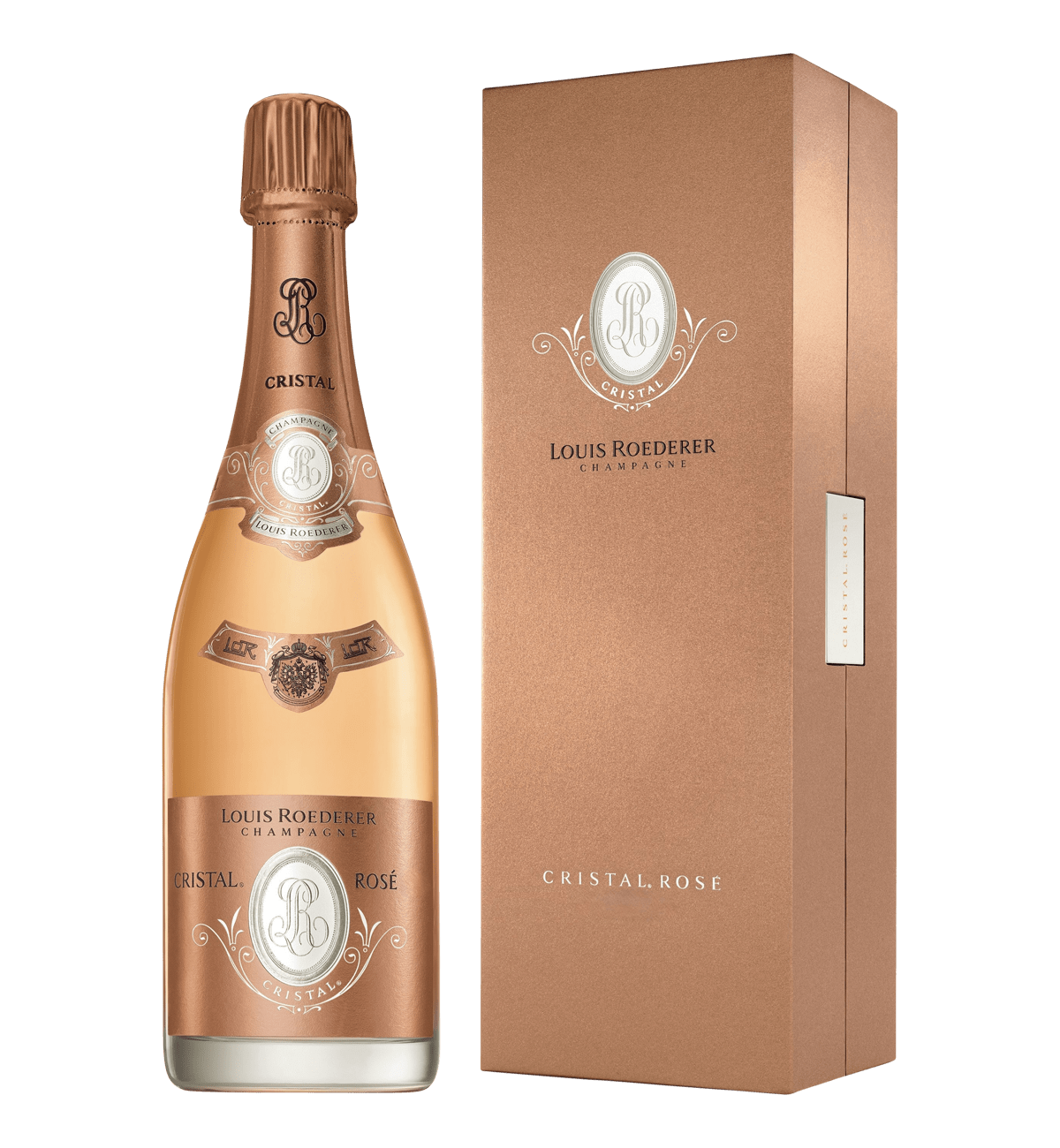 Louis Roederer Cristal Rosé 2006 i gaveæske