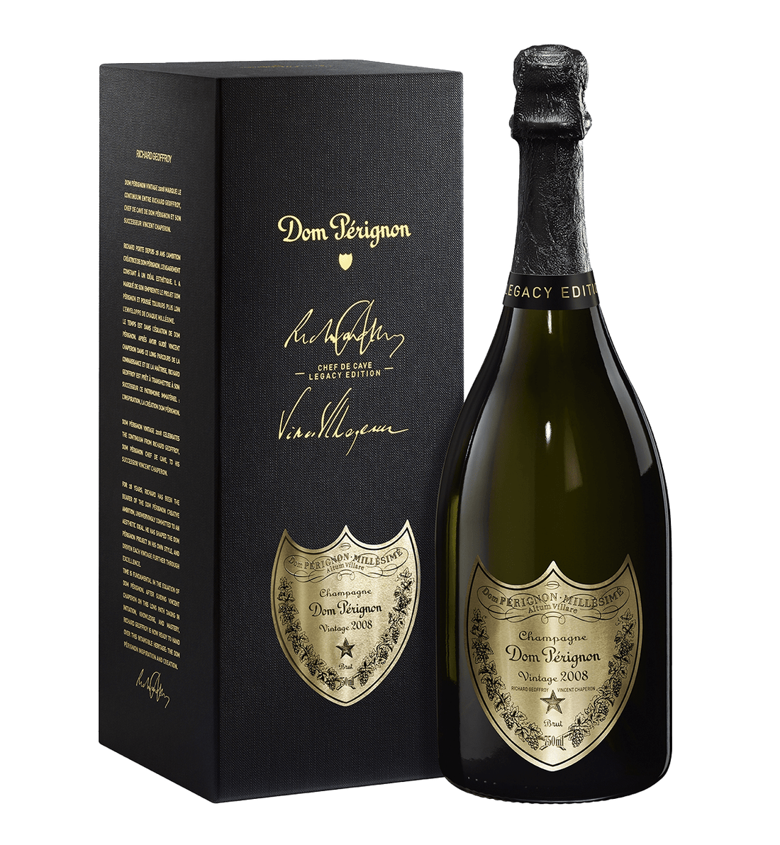 Dom Perignon Legacy Chef de Cave Edition 2008 - gaveæske