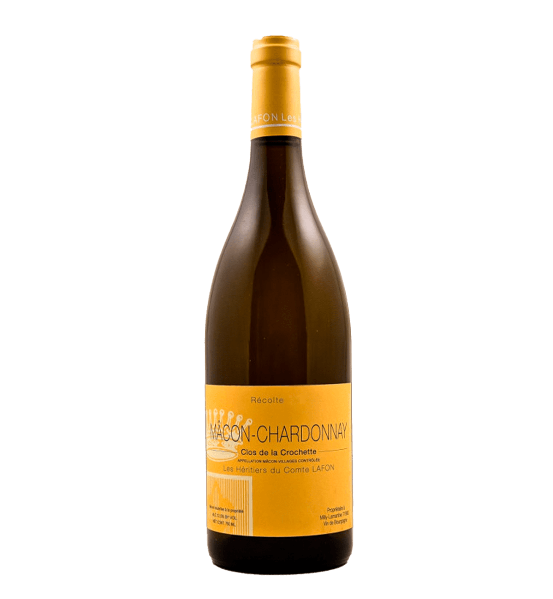 Domaine des Heritiers du Comte Lafon Macon Chardonnay Clos de la Crochette 2019 Magnum