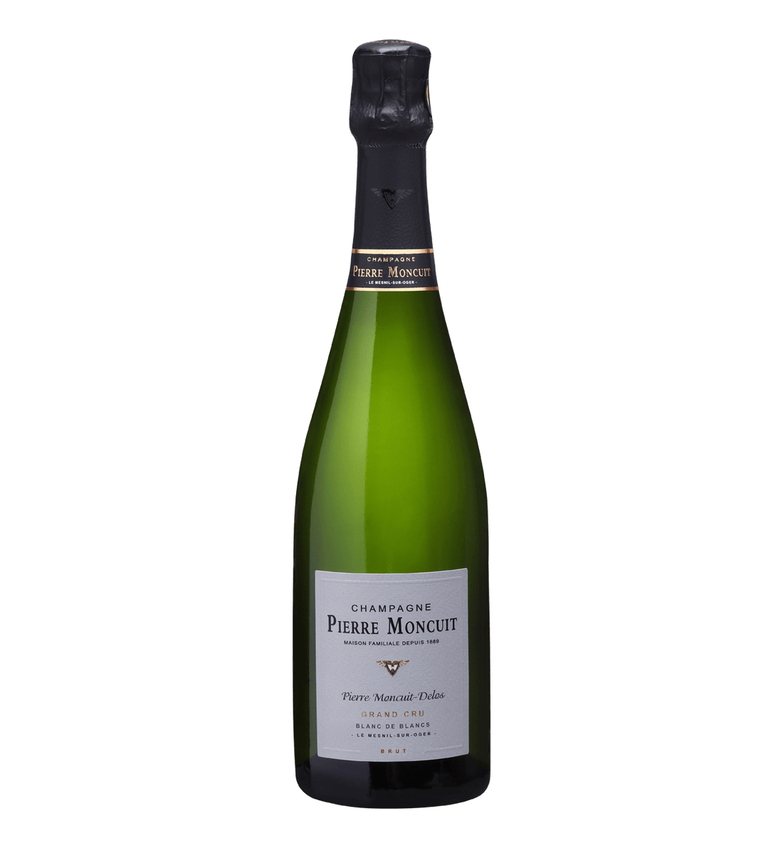 Champagne Pierre Moncuit Delos Blanc de Blancs Brut Champagne Grand Cru Le Mesnil-sur-Oger N.V. Magn