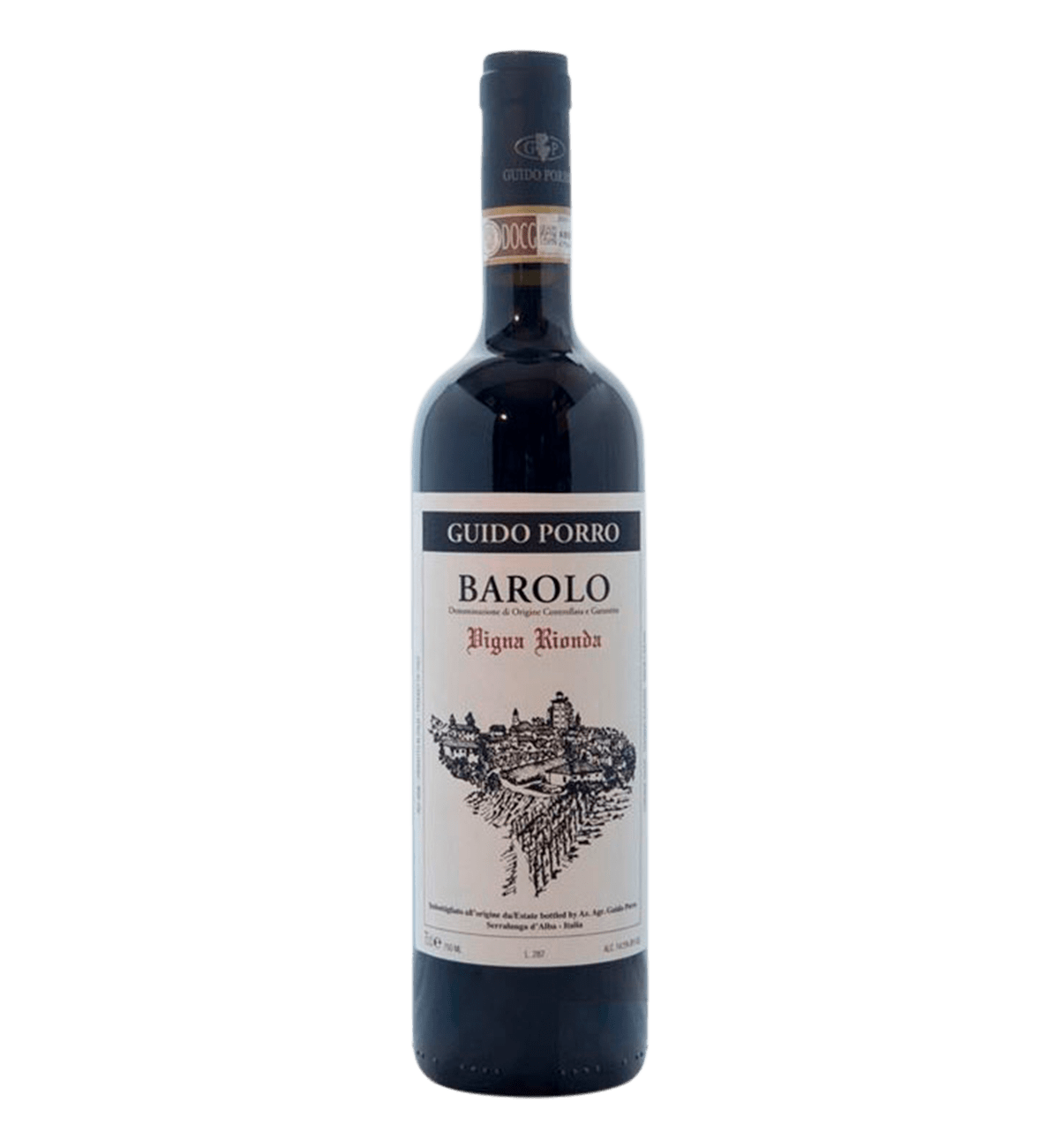 Guido Porro Barolo Vigna Rionda 2016 75CL