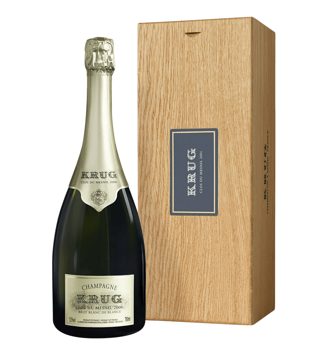 Krug Clos du Mesnil Blanc de Blancs Brut Champagne 2006 Gaveæske