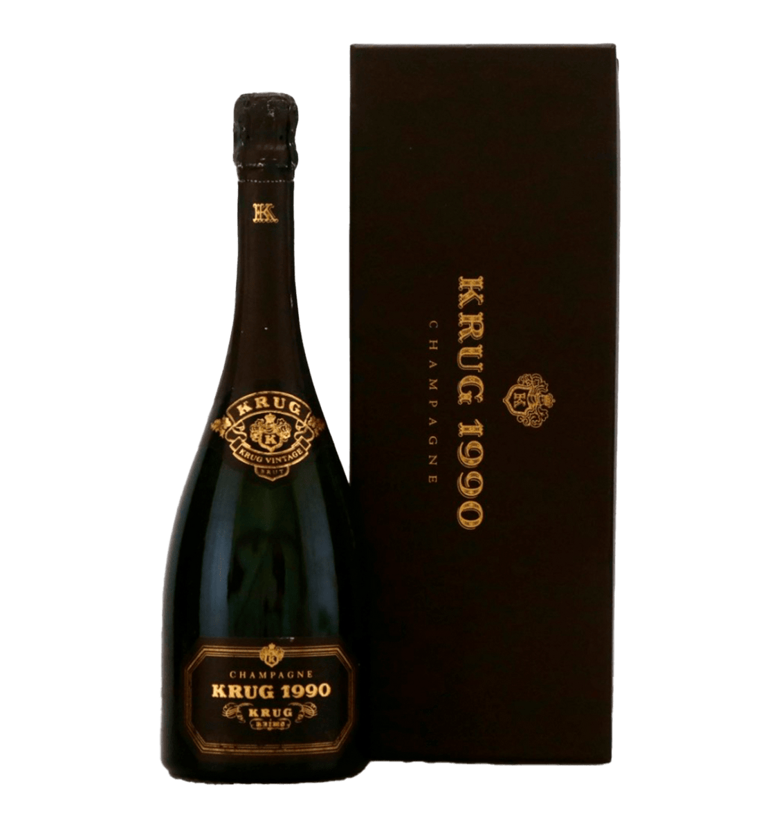 Krug Brut 1990 magnum - gaveæske