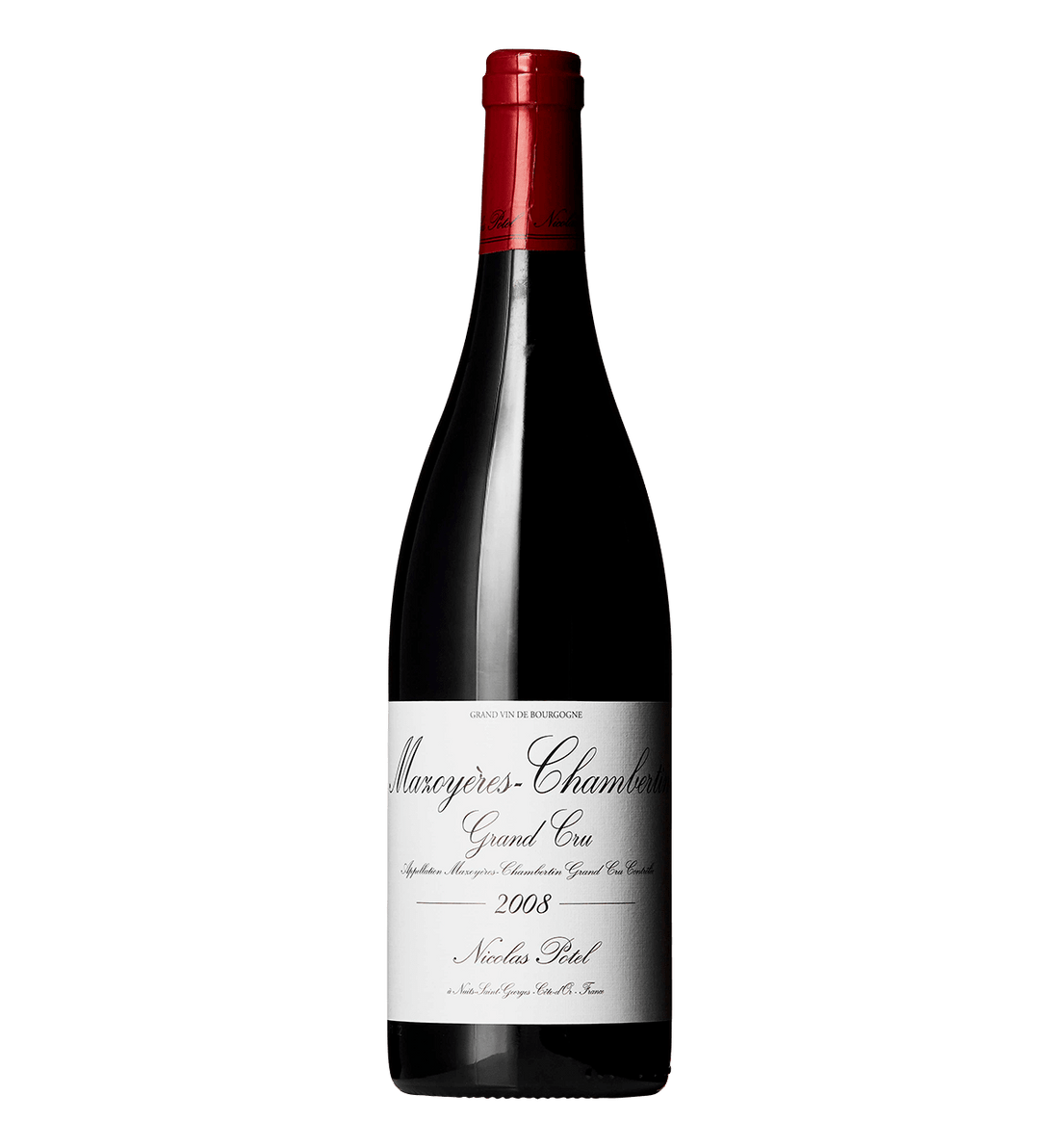 Nicolas Potel Mazoyeres Chambertin Grand Cru 2008 0,75