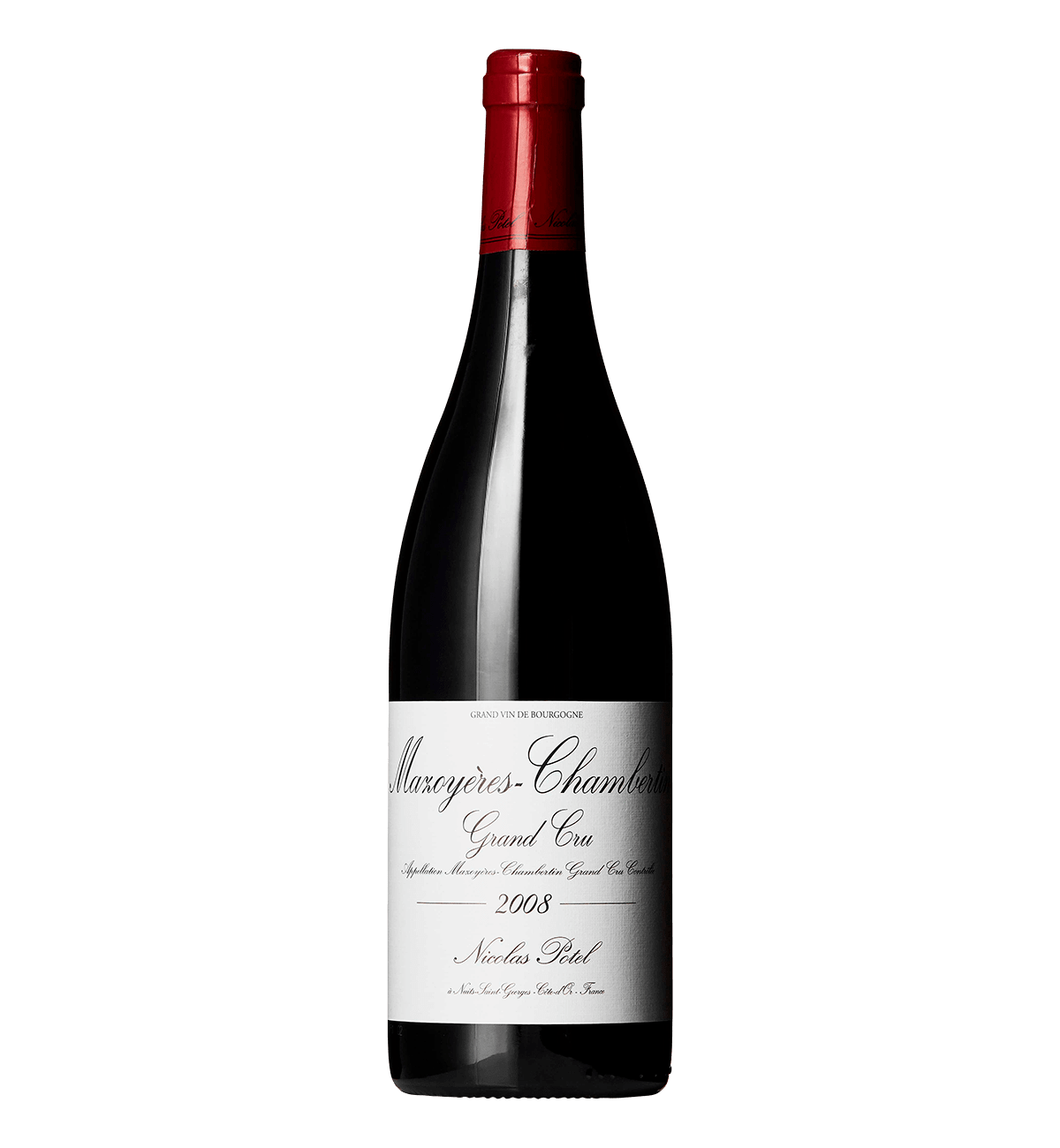 Nicolas Potel Mazoyeres Chambertin Grand Cru 2008 0,75