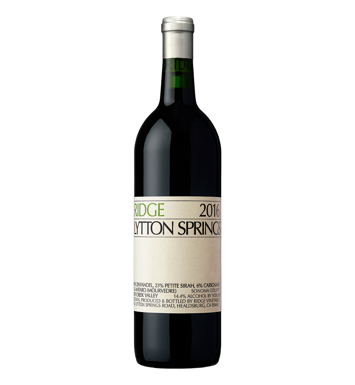 Ridge Vineyards Lytton Springs 2016 Magnum