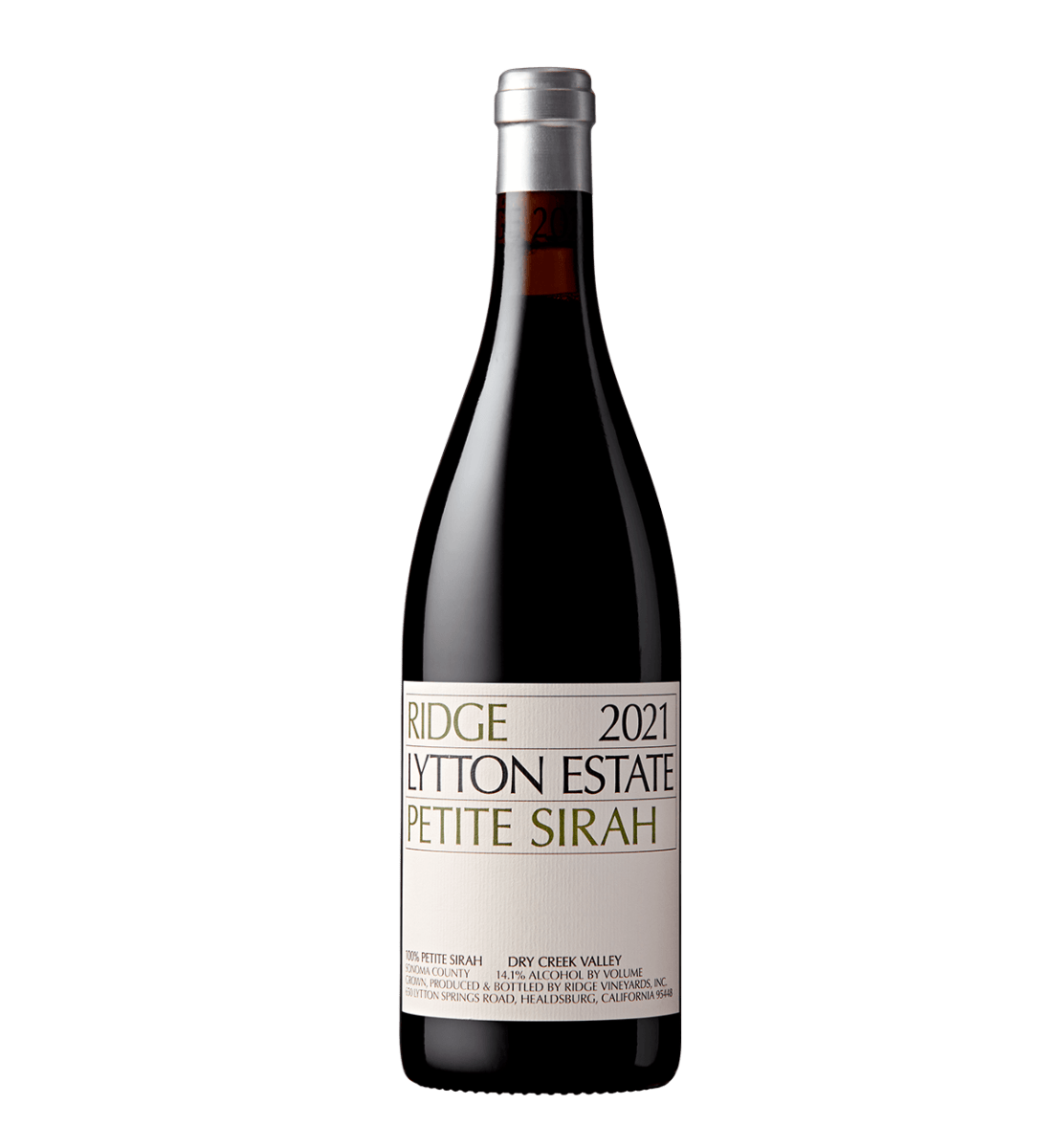 Ridge Vineyards Petite Sirah Lytton Estate 2021