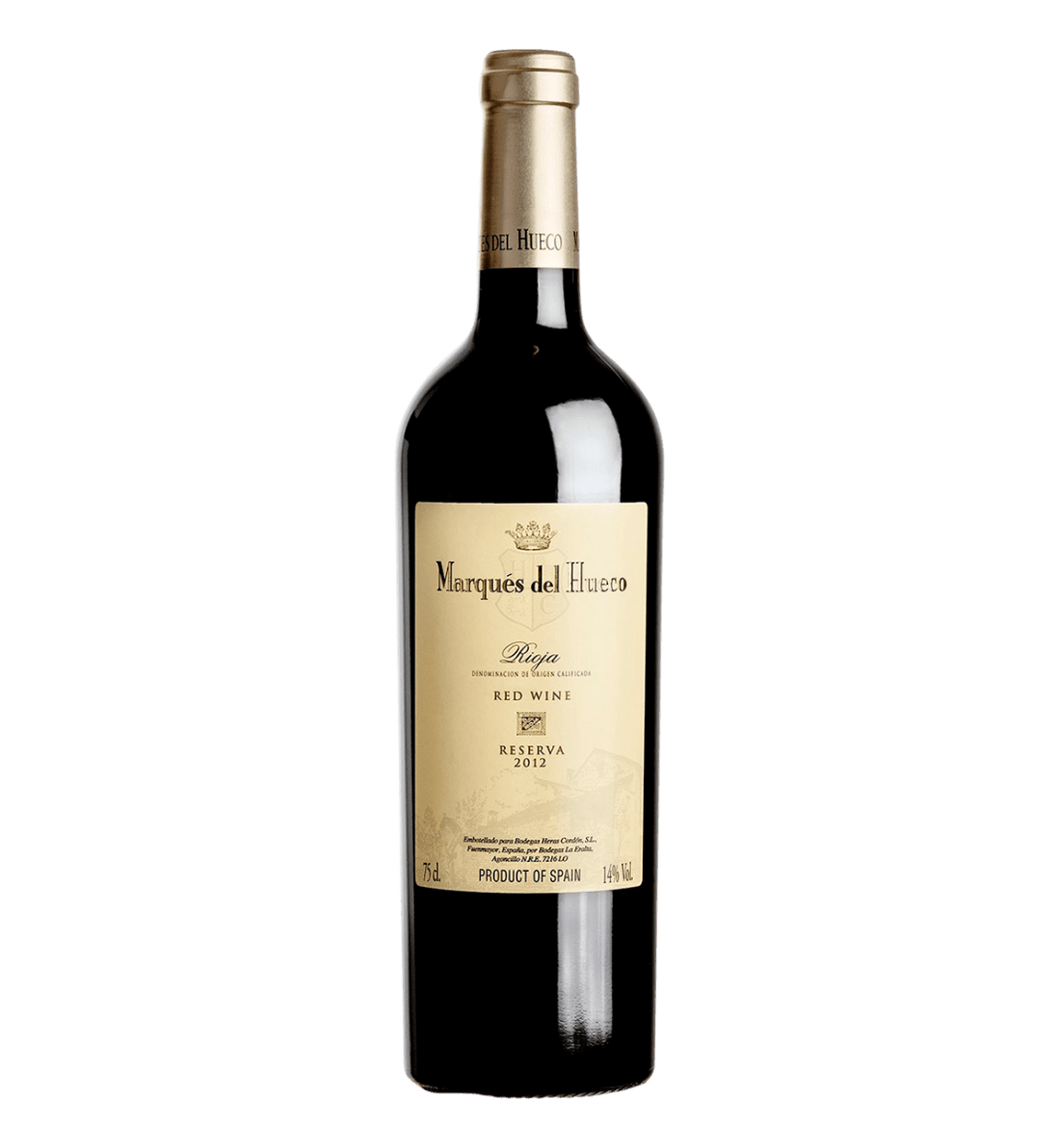 Marques del Hueco Reserva Cosecha 2012, Rioja