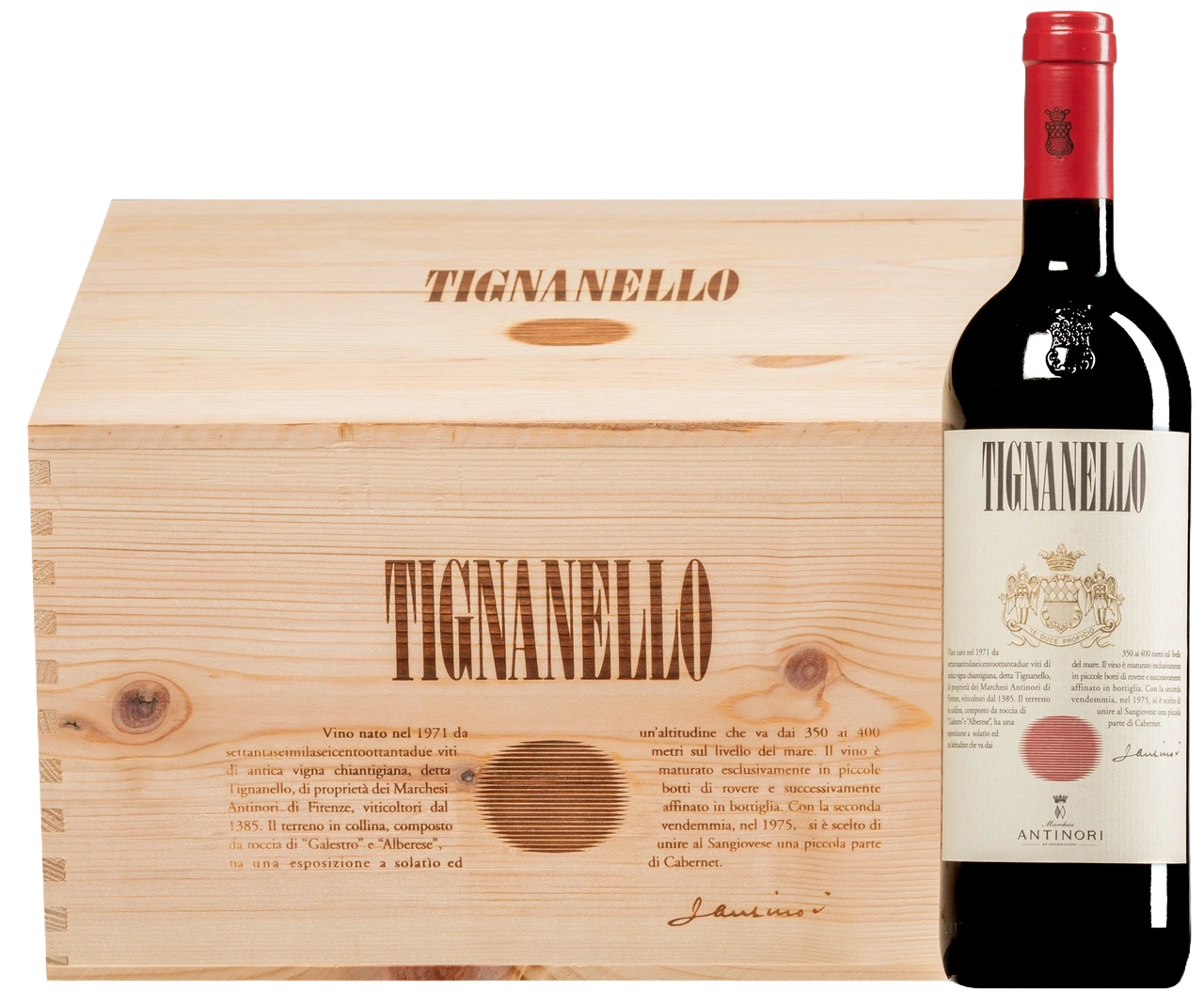 Tignanello 2022 (6 stk trækasse)