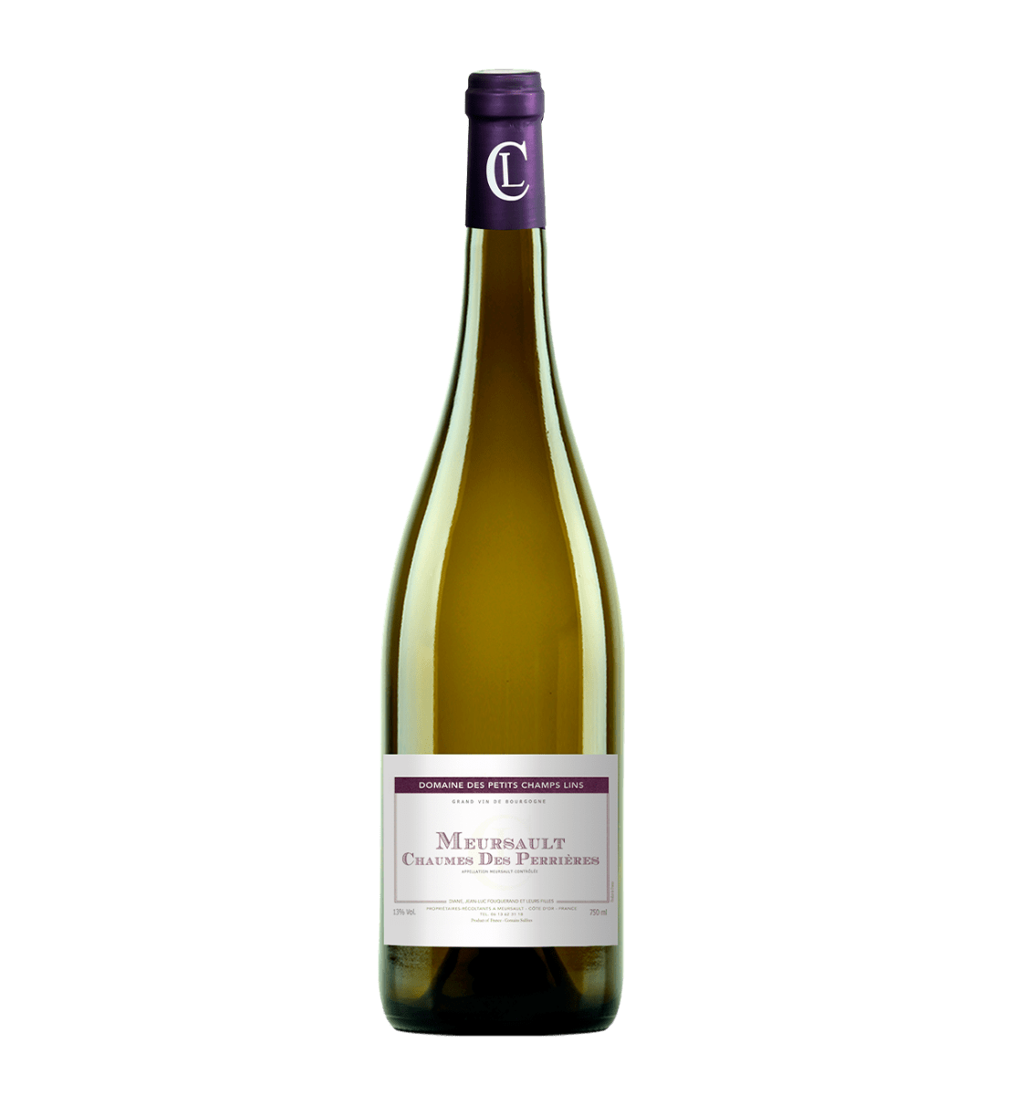 Domaine des Petits Champs Lins Meursault Chaumes des Perrières 2022