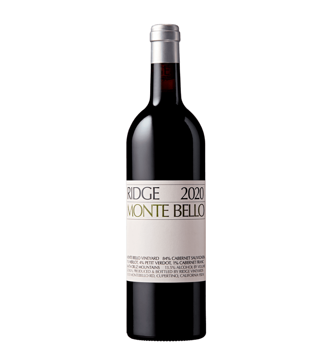 Ridge Vineyards Monte Bello 2020