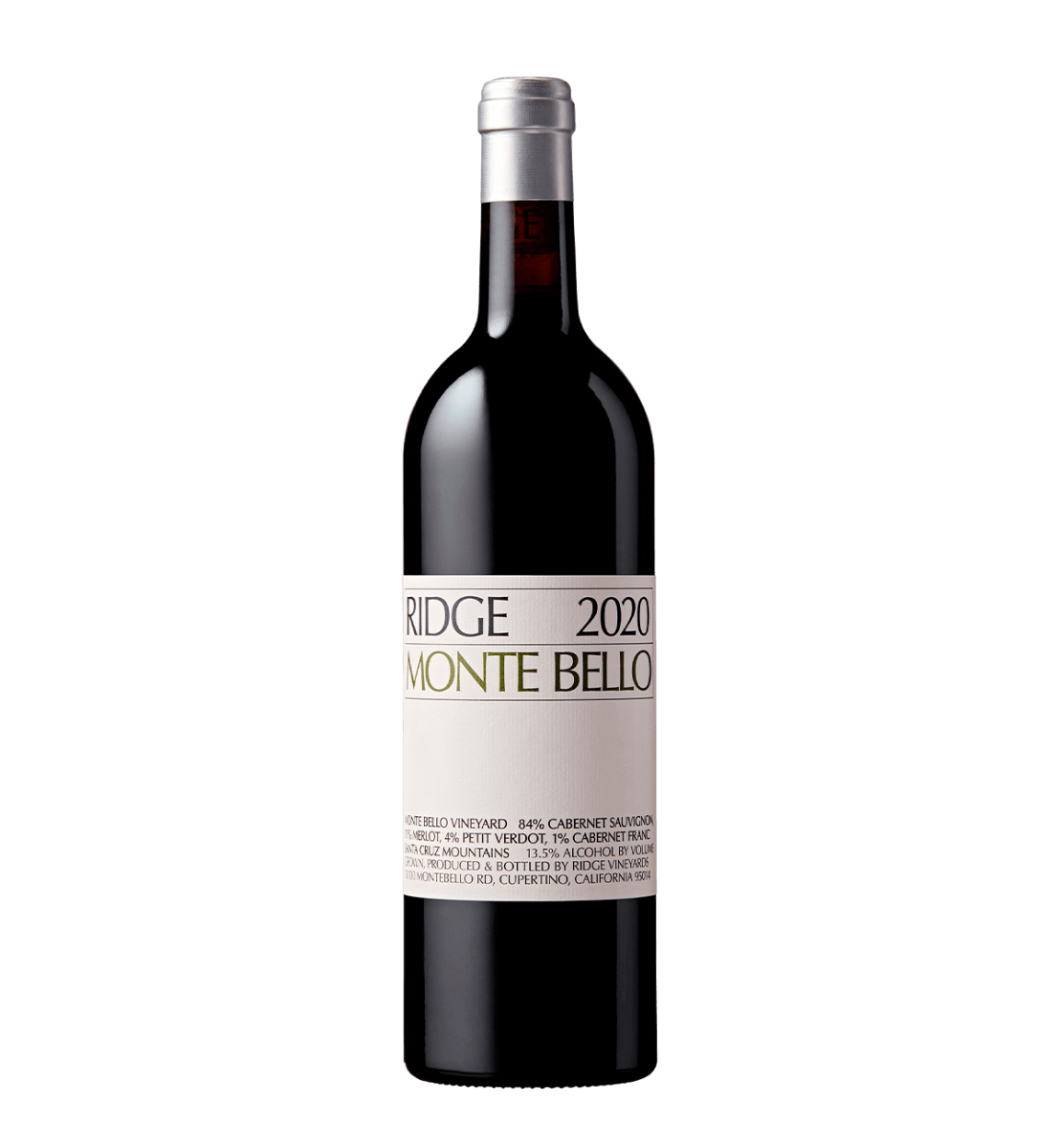 Ridge Vineyards Monte Bello 2020