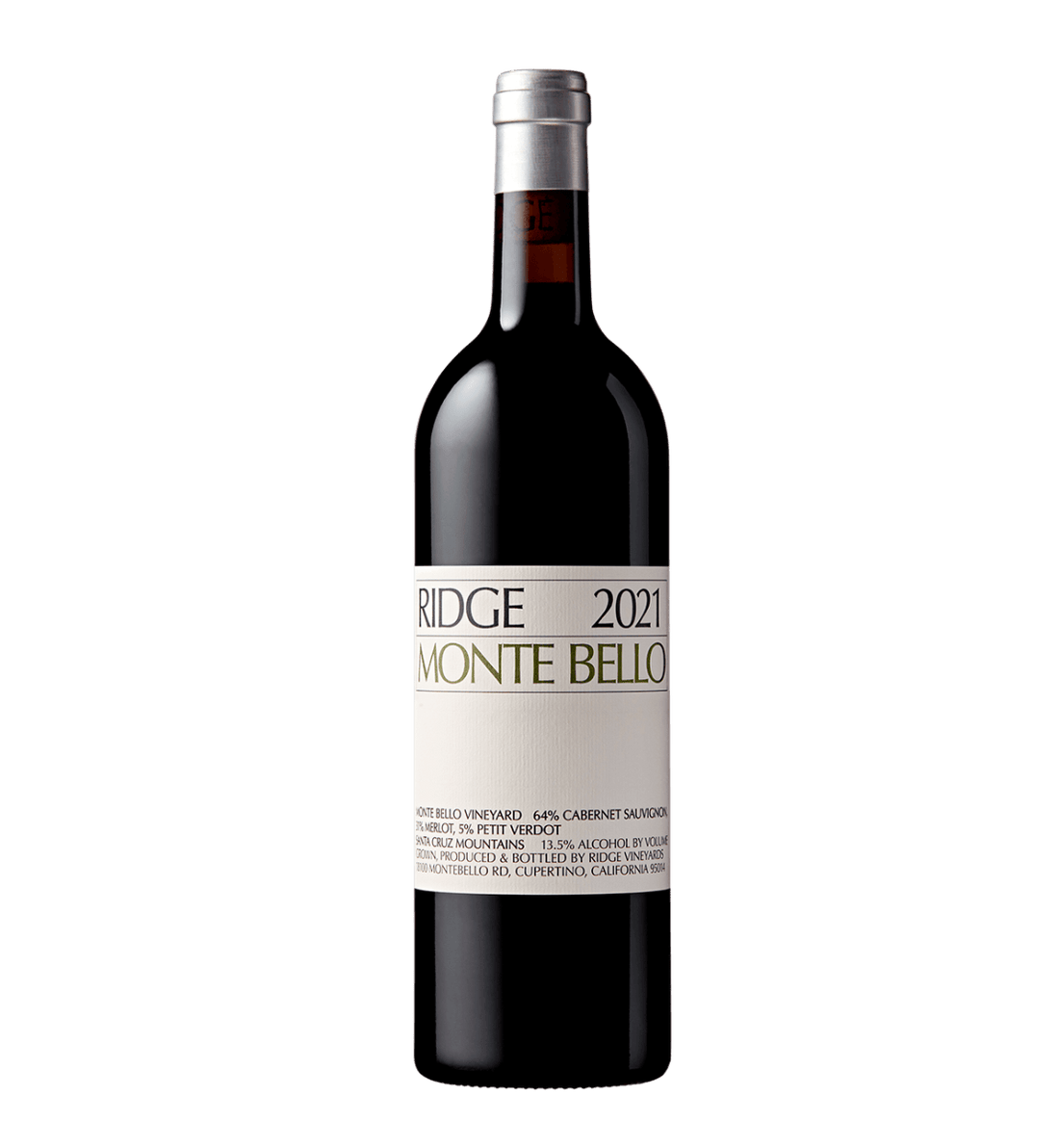 Ridge Vineyards Monte Bello 2021