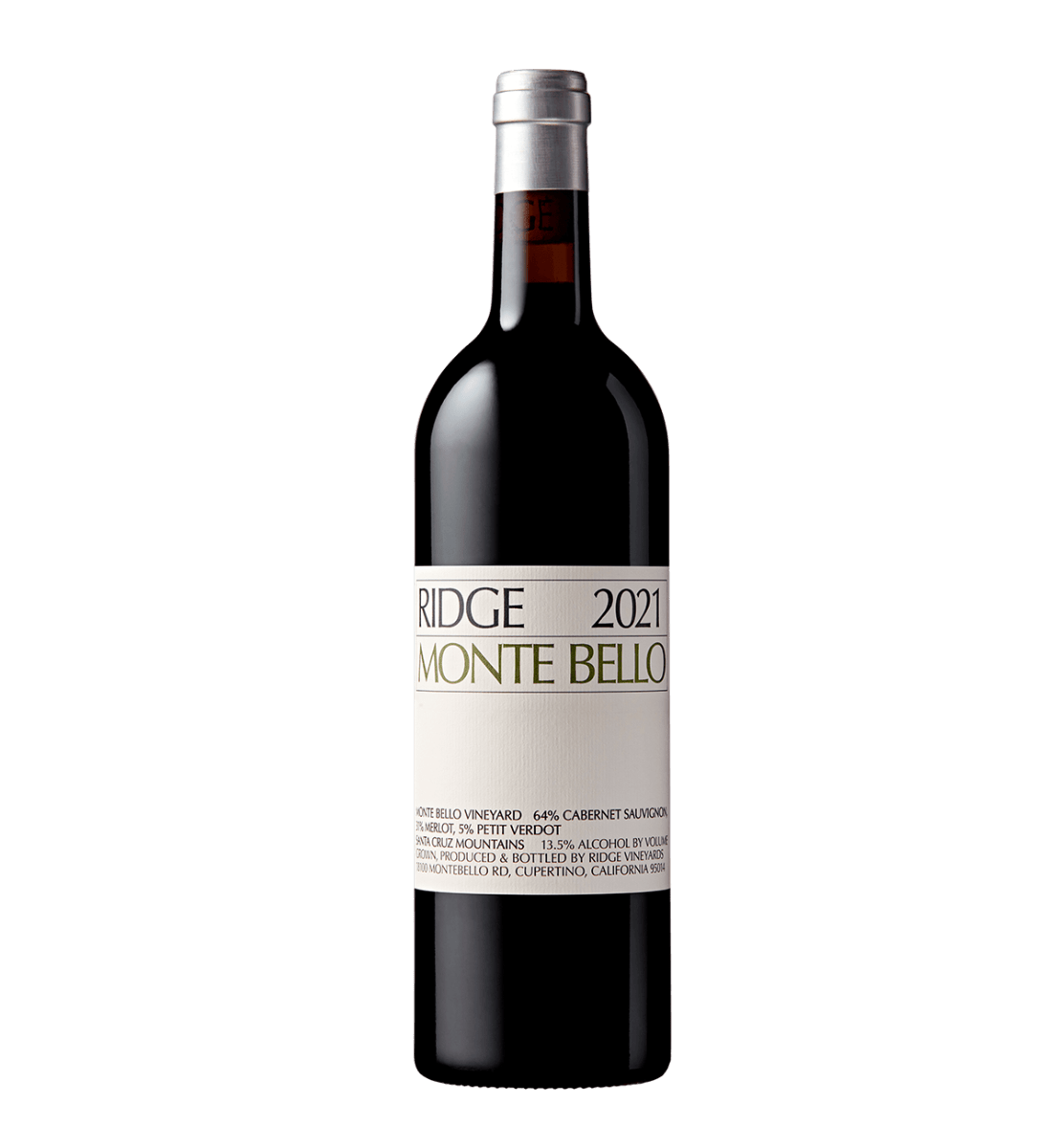 Ridge Vineyards Monte Bello 2021