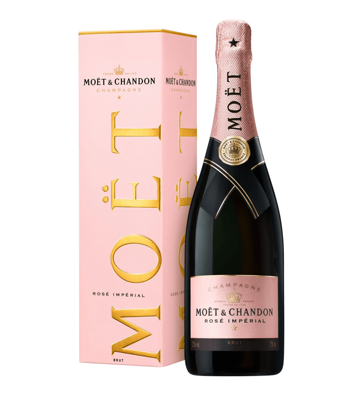 Moet & Chandon Impérial Rose i Gaveæske