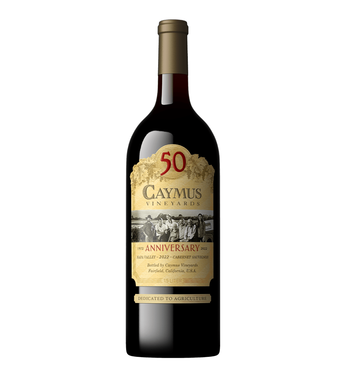 Caymus Cabernet Sauvignon Napa Valley 50th Anniversary 2022 Magnum