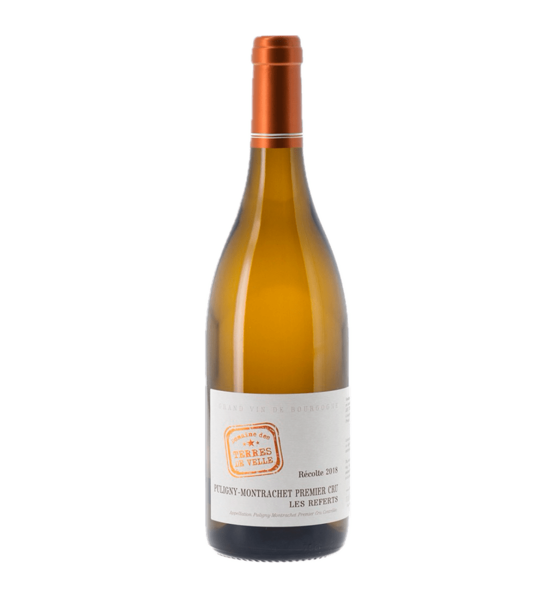 Domaine des Terres de Velle Puligny-Montrachet Premier Cru Les Referts Blanc 2018 Magnum