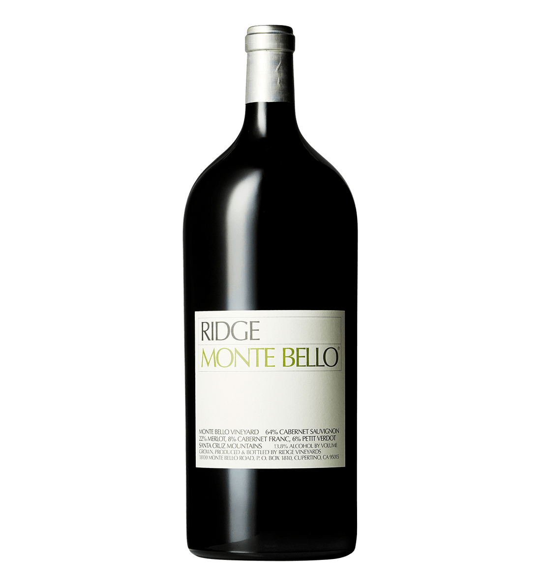 Ridge Vineyards Monte Bello 2015 600CL