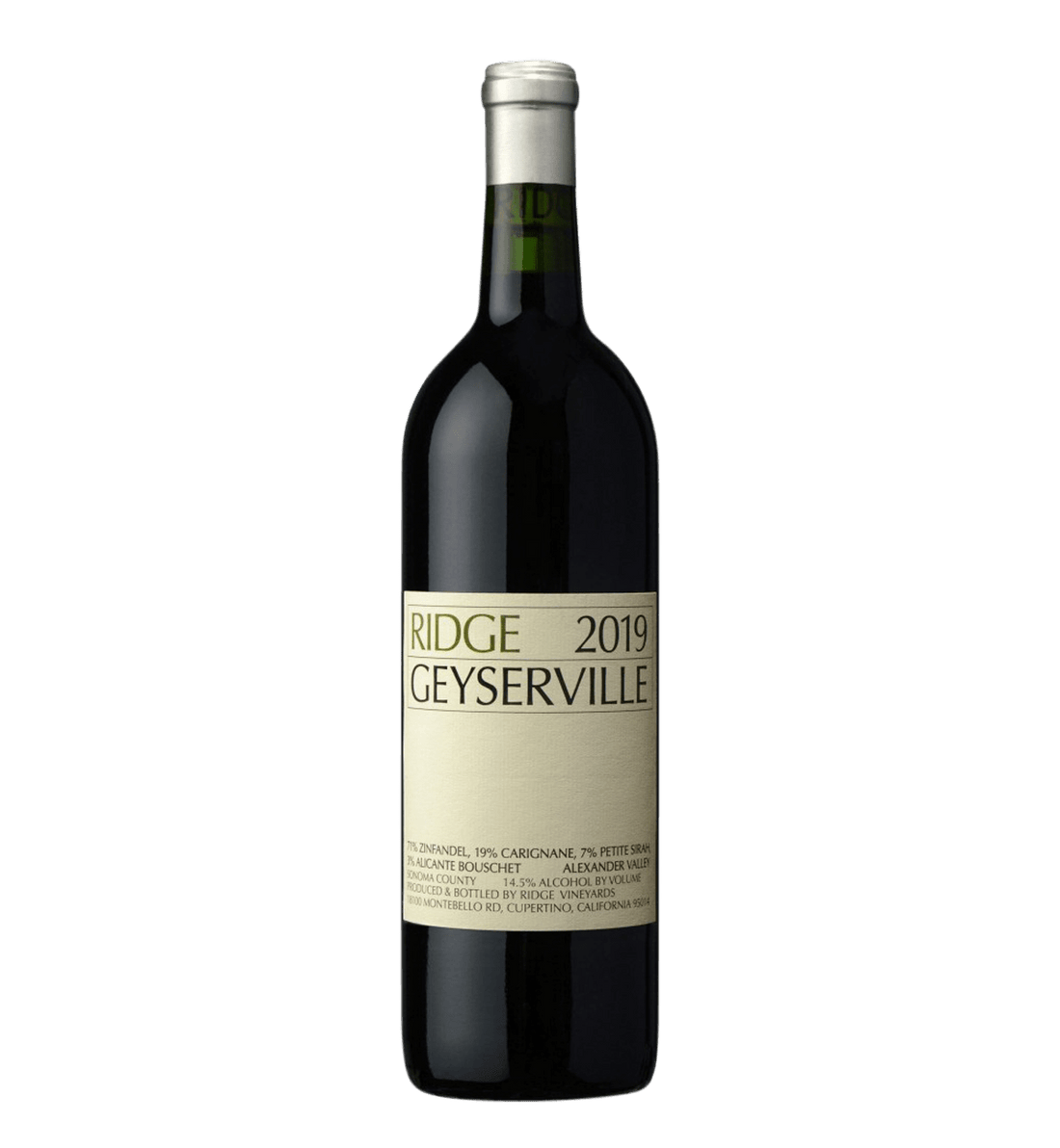 Ridge Vineyards Geyserville 2019 Magnum