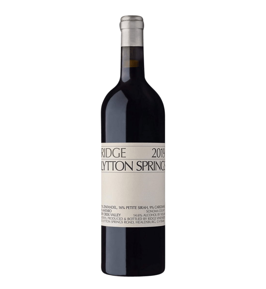 Ridge Vineyards Lytton Springs 2019
