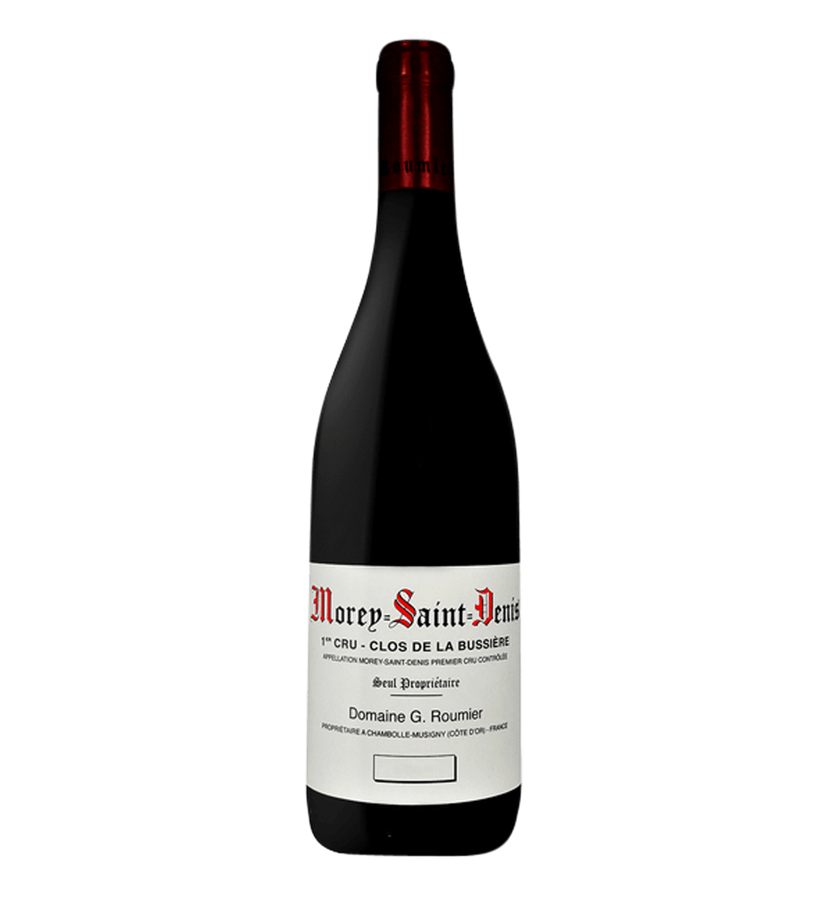 G. Roumier Morey St. Denis Clos Bussiére 2002 75CL