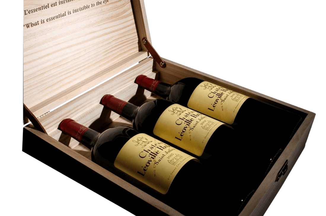 Château Léoville Poyferré Trilogie Caisse Panachee Magnum 2003-2004-2005