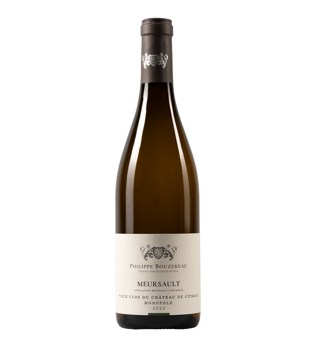 Domaine Philippe Bouzereau Meursault Vieux Clos du Château de Cîteaux Monopole 2023